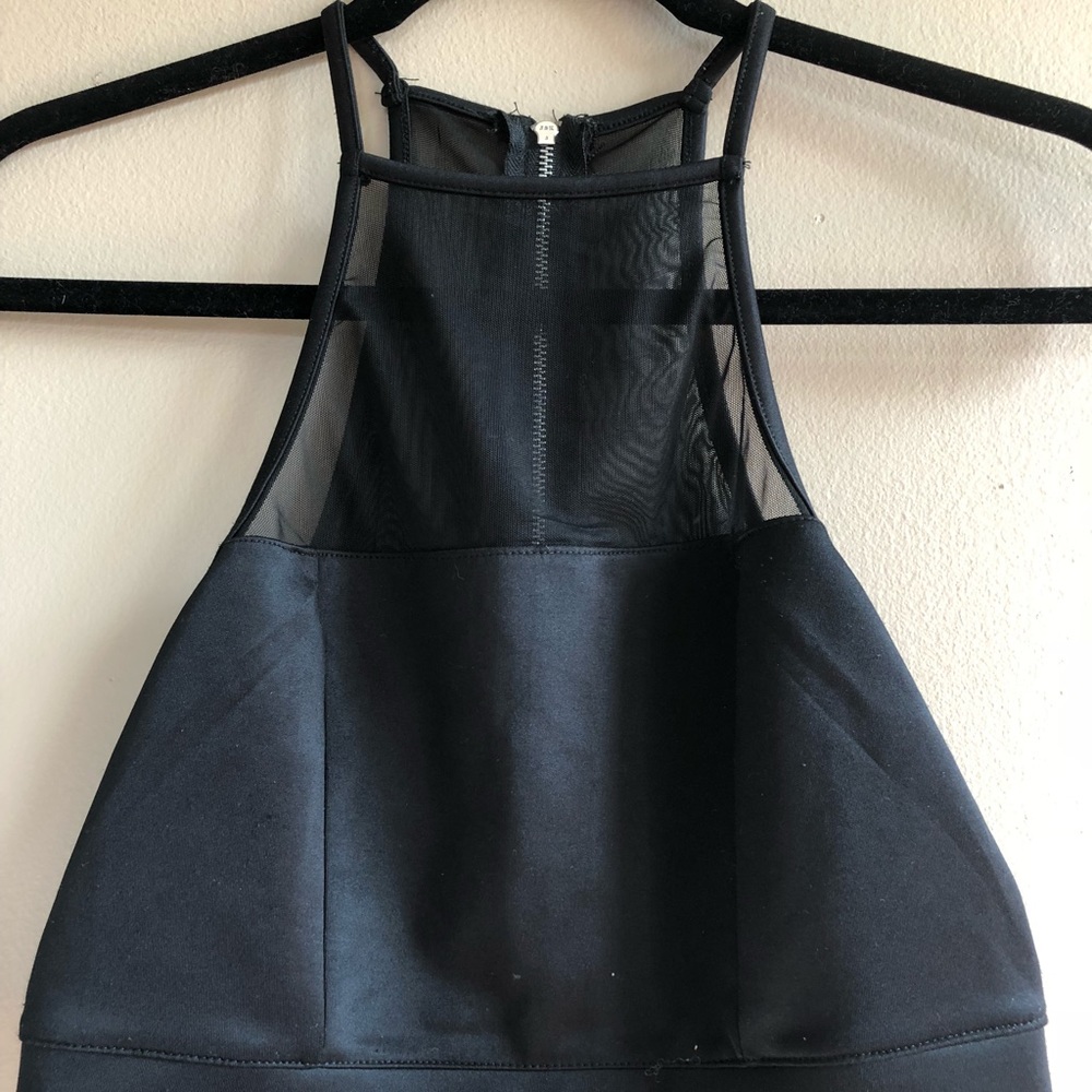 FOREVER 21 BLACK CROP